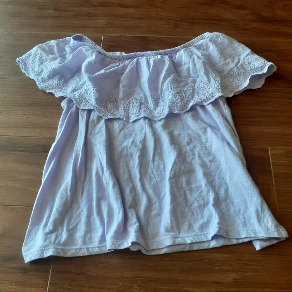 Girls off the shoulder top